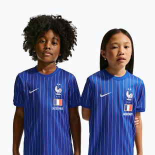 Kinder-Fußballtrikot Nike France Pre-Match game royal/university red/white