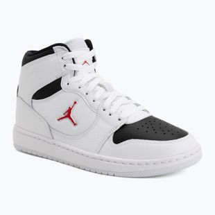 Herren Schuhe Jordan Court Connect Mid white/black/gym red