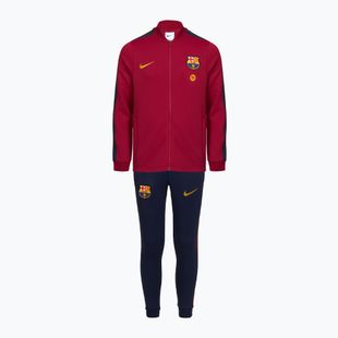 Kinder Fußball-Trainingsanzug Nike FC Barcelona Strike Dri-Fit Soccer Knit noble red/blackened blue