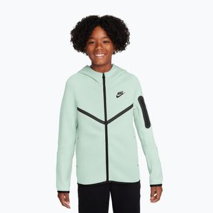 Kinder-Sweatshirt Nike Sportswear Tech Fleece Full Zip barely green/black/black