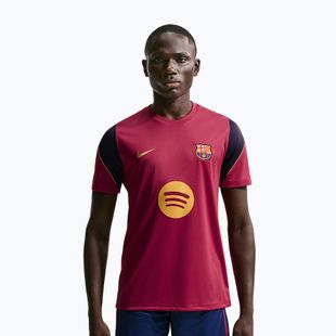 Herren-Fußballtrikot Nike FC Barcelona Strike Soccer Dri-Fit noble red/blackened blue/mineral yellow