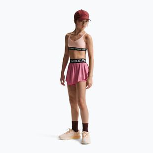 Kindershorts Nike Pro Dri-Fit 2in1 peony/black/white
