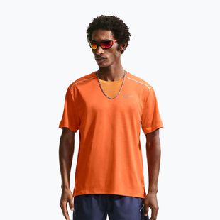 Herren-Laufshirt Nike Miler Dri-Fit UV safety orange