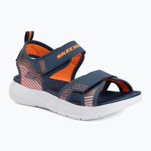 Kindersandalen SKECHERS Microspec-Splash blue