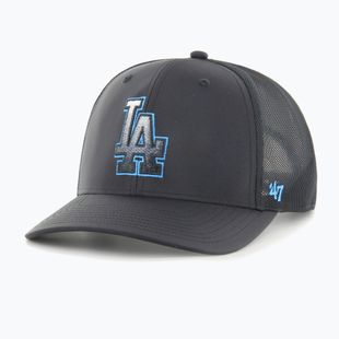 47 Marke Los Angeles Dodgers Volcanic Trucker Baseballmütze schwarz