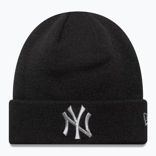 Wintermütze New Era Metallic New York Yankees schwarz