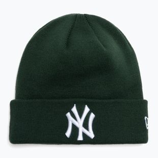 Wintermütze New Era League Essential New York Yankees dunkelgrün/weiß