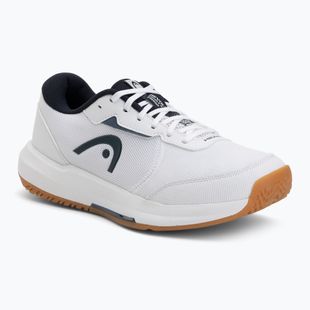 Herren-Tennisschuhe HEAD Revolt Court 5.0 Indoor white/blueberry