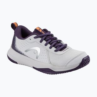 Kinder-Tennisschuhe HEAD Sprint Court 4.0 light grey/purple