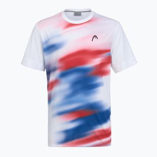 Herren-Tennis-T-Shirt HEAD Blur royal/print
