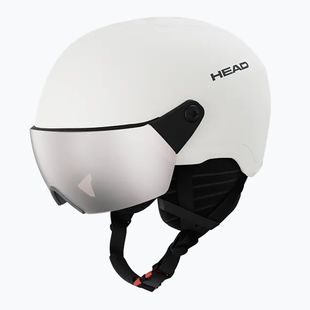 Kinder-Skihelm HEAD Yuki Visor Jr marshmallow/silver/red
