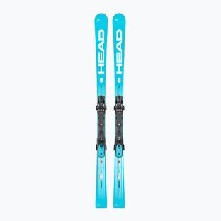 Alpinski mit Bindung HEAD WC Rebels e-Race Pro RP WCR 14 + Protector+ FF 14 GW blue/white