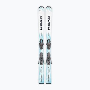 Kinder-Alpinski mit Bindung HEAD Supershape JRS + Jrs 7.5 GW CA white/blue