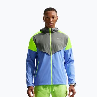 Laufjacke für Herren Nike Impossibly Light Windrunner royal pulse/smoke grey/volt ice