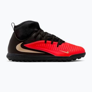 Kinder-Fußballschuhe Nike Jr. Phantom 6 High Club bright crimson/bright crimson/black