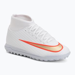 Kinder-Fußballschuhe Nike Jr. Mercurial Superfly 11 Club white/bright crimson/blur