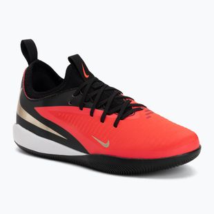 Kinder-Fußballschuhe Nike Jr. Phantom 6 Low Academy Bright Crimson/Bright Crimson/Black