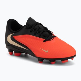 Kinder-Fußballschuhe Nike Jr. Phantom 6 Low Club bright crimson/bright crimson/black