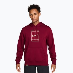 Herrenpullover Nike Court team red/pale ivory
