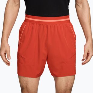 Herren-Tennisshorts Nike Court Dri-Fit Advantage 6" picante red/atomic pink/atomic pink