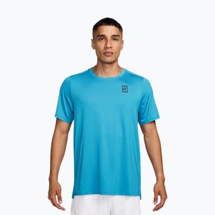 Herren-Shirt Nike Court Dri-Fit Advantage baltic blue/black