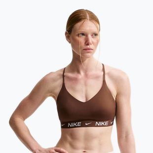 Damen-Sport-BH Nike Dri-Fit Indy Light Support cacao wow