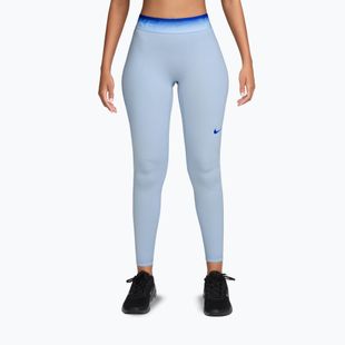 Damenleggings Nike Pro hydrogen blue/old royal