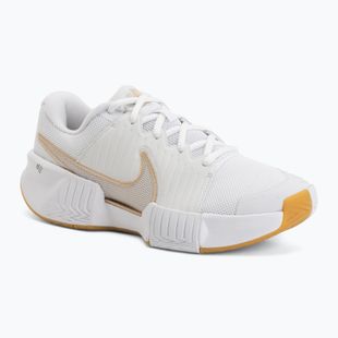 Damen Tennisschuhe Nike GP Challenge Pro white/summit white/linen/light orewood brown