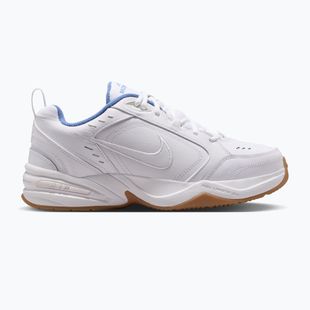 Herren Trainingsschuhe Nike Air Monarch IV white/indigo storm/gum light brown/white