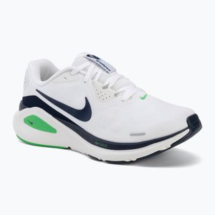 Herren-Laufschuhe Nike Structure 26 white/green spark/midnight navy