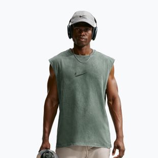 Trainings-T-Shirt Herren Nike Sleeveless T-Shirt camo green/light army
