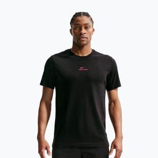 Trainings-T-Shirt Herren Nike Pro black/hyper pink