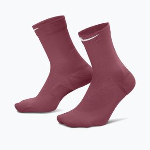 Socken Nike Run Midweight Crew pink smoke/pink rise/white