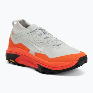 Herren-Laufschuhe Nike ACG Zegama Trail GORE-TEX light silver/safety orange/summit white