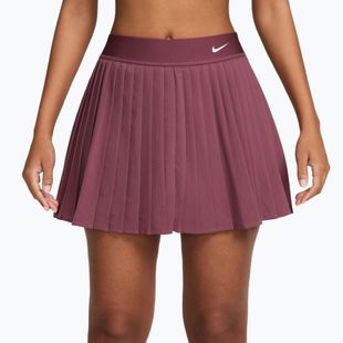 Rock Nike Victory Dri-Fit High-Waisted Pleated pink smoke/white