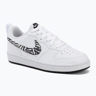 Nike Court Borough Low Schuhe weiß/schwarz