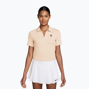 Poloshirt Nike Court Heritage Chalk