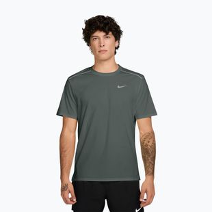 Herren-Laufshirt Nike Miler Dri-Fit UV camo green
