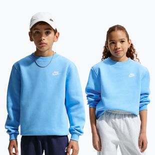 Kinder-Sweatshirt Nike Sportswear Club Fleece football blue/white