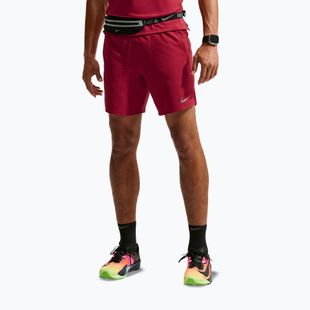 Herren-Laufshorts Nike Stride Dri-Fit Brief-Lined 7" tough red