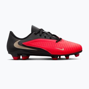 Kinder-Fußballschuhe Nike Jr. Phantom 6 Low Club bright crimson/bright crimson/black