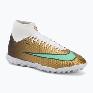 Herren-Fußballschuhe Nike Mercurial Superfly 11 Academy "Kylian Mbappé" metallic gold/green glow