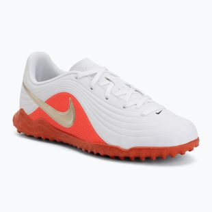 Kinder-Fußballschuhe Nike Jr. Tiempo Maestro Club White/Bright Crimson/Blur