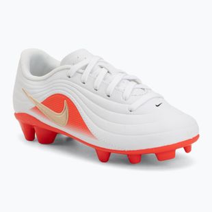 Kinder-Fußballschuhe Nike Jr. Tiempo Maestro Club White/Bright Crimson/Blur