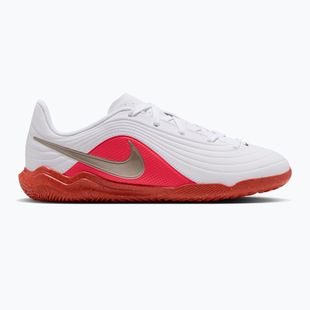 Kinder-Fußballschuhe Nike Jr. Tiempo Maestro Club white/bright crimson/blur