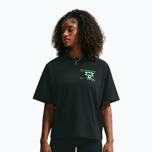 Damen-Laufshirt Nike Swift Dri-Fit black/no color/illusion green