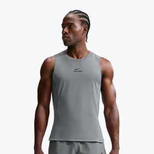 Trainings-T-Shirt Herren Nike Pro smoke grey/black