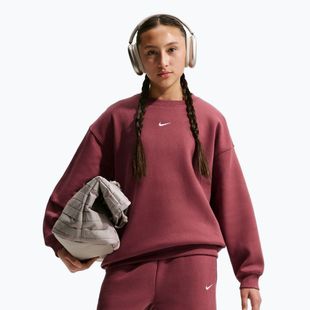 Kinder-Sweatshirt Nike Sportswear Studio pink smoke/white