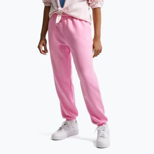Kinderhose Nike Sportswear Studio Fleece pink rise/white