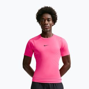 Trainings-T-Shirt Herren Nike Pro hyper pink/black